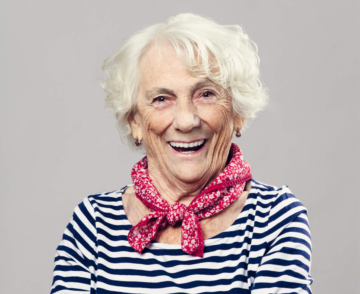 empowered and confident older woman